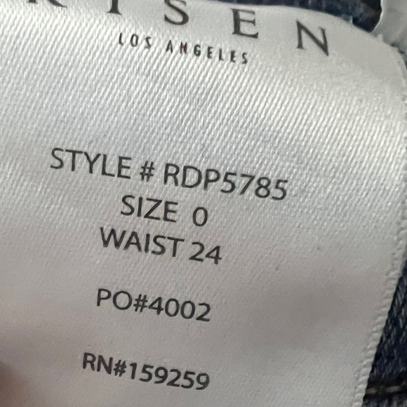 Risen Ankle Jeans - Frayed Hem - Picture 7 of 7